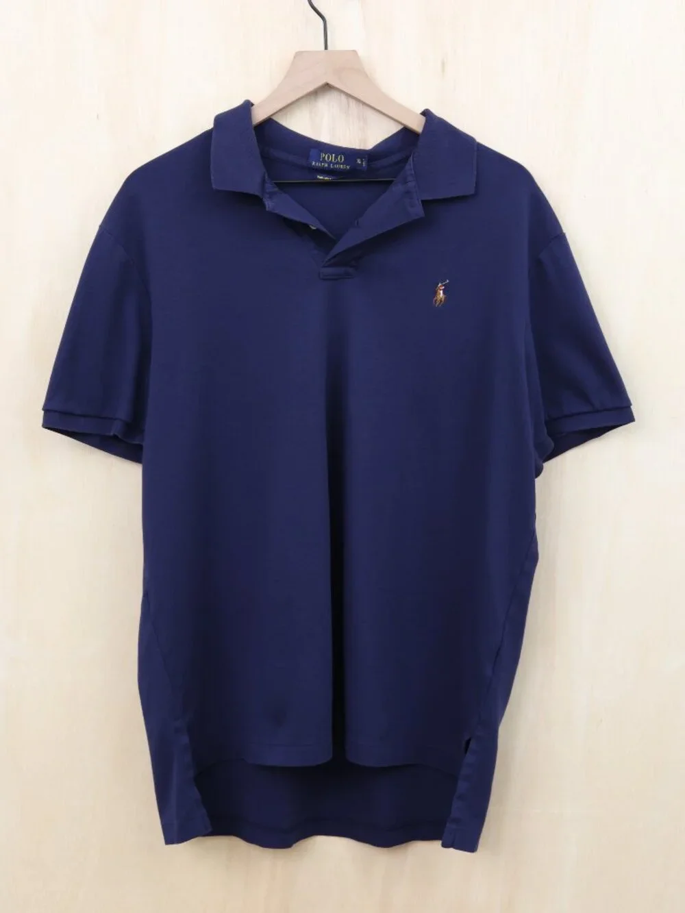 Polo Ralph‎ Lauren Pima Soft Touch Polo Shirt Navy Blue XL